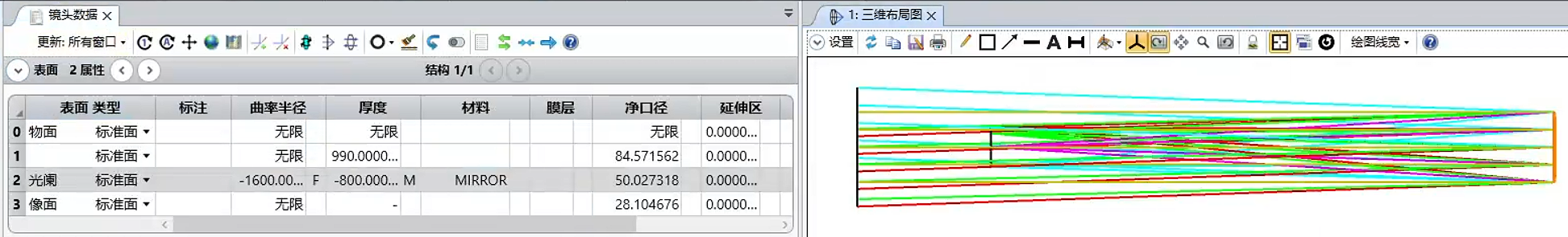 Lens Data 1