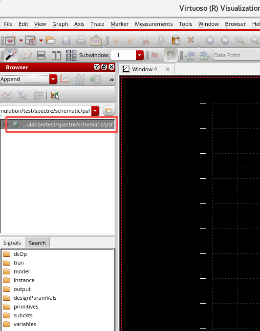 ViVA中产生了PSF结果文件